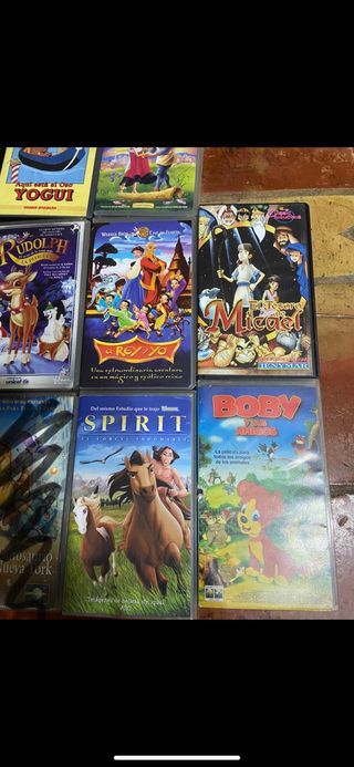 Peliculas VHS INfantiles