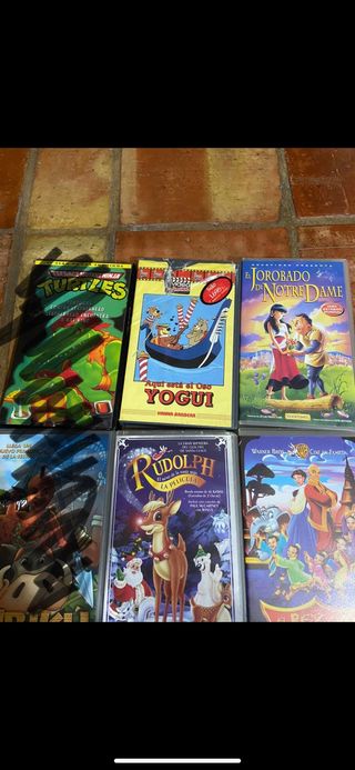 Peliculas VHS INfantiles