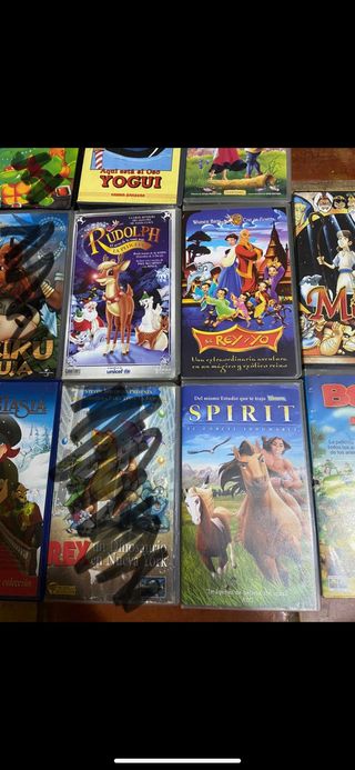 Peliculas VHS INfantiles