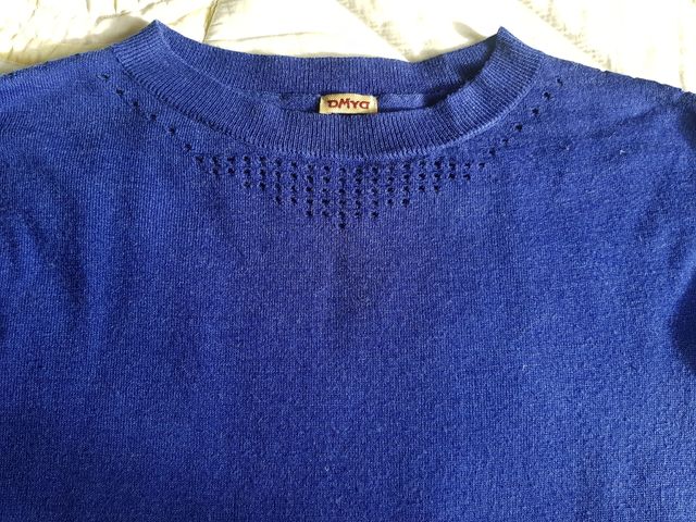 Maglioncino donna bluette lungo DMYA