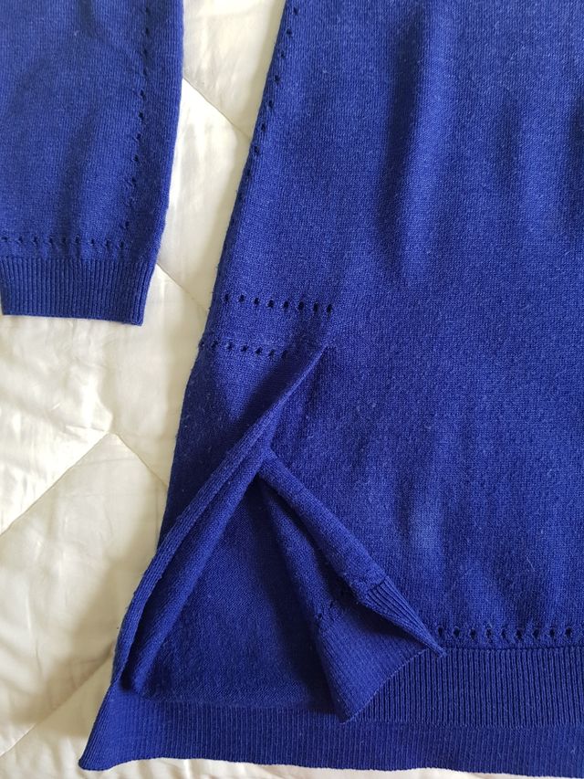 Maglioncino donna bluette lungo DMYA