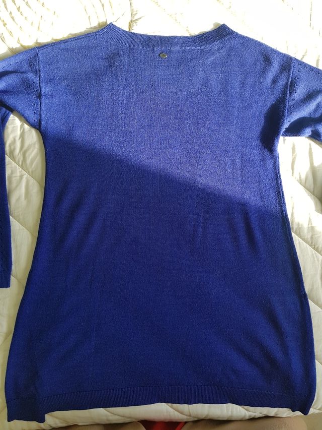 Maglioncino donna bluette lungo DMYA