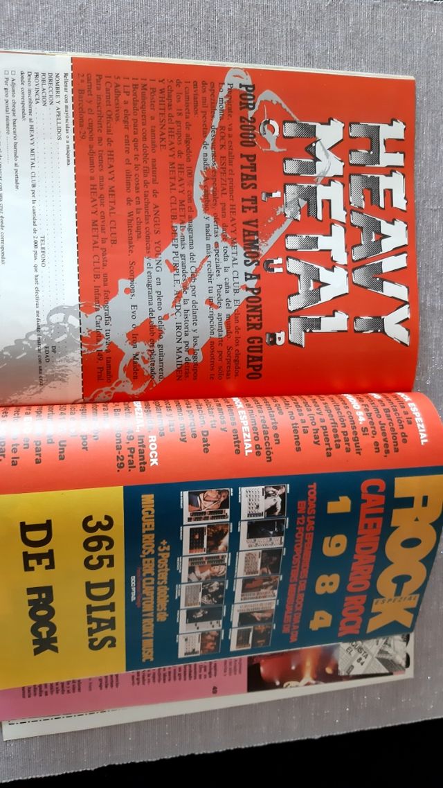 REVISTA "MICHAEL JACKSON 1984"