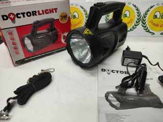 Linterna led recargable Doctor light