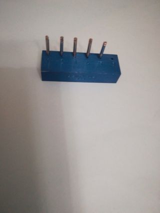 Regleta y 5 Ensanchadores