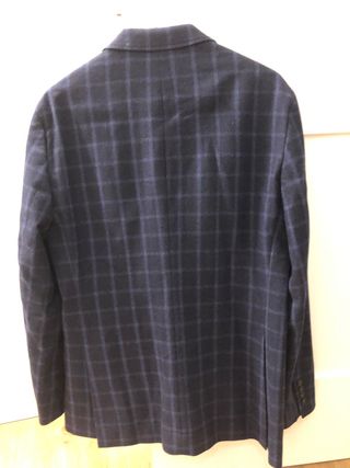 Americana azul de hombre de Purificación García