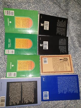 Libros clásicos.
