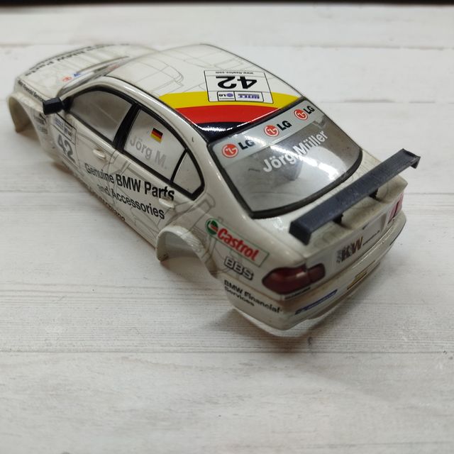 Alerón 3D BMW 320i Scalextric impreso FLEX/Rígido