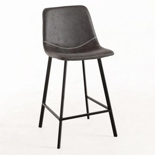 Taburetes estilo vintage con costura