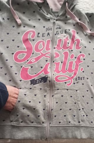 Chaqueta tipo chandal de mujer