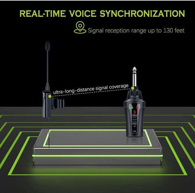 Micrófono de flauta inalámbrico