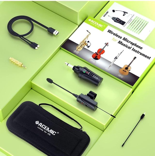 Micrófono de flauta inalámbrico