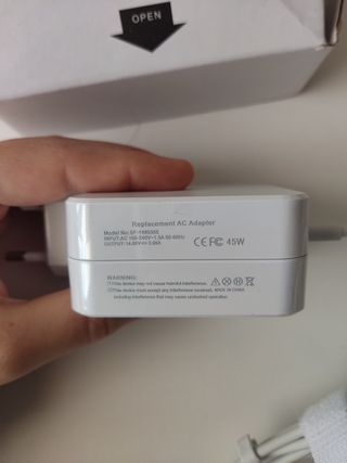 Cargador para Mac Book Pro de 45 W tipo T 