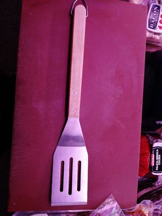 Paleta barbacoa o plancha