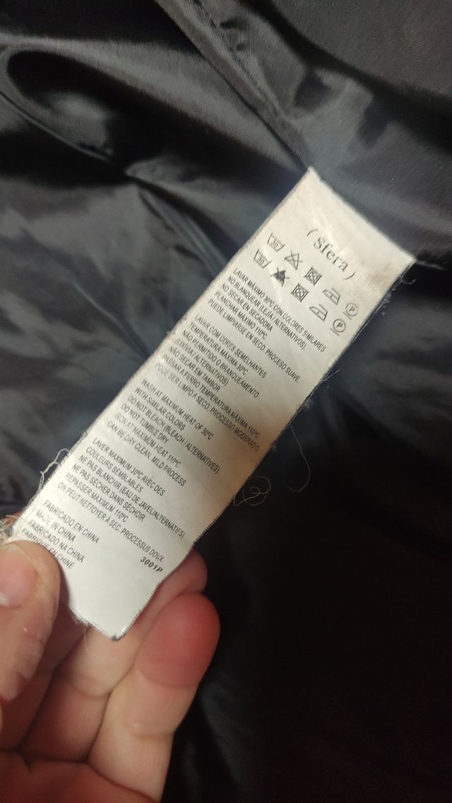 chaqueta abrigo Sfera