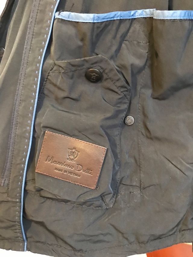 Sobrecamisa cortavientos T-XL Massimo Dutti