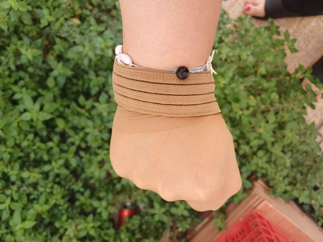 Lote 5 medias hasta el muslo con liga