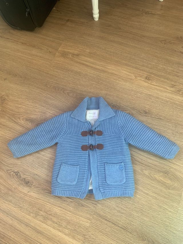 Chaqueta mayoral azul 12 meses
