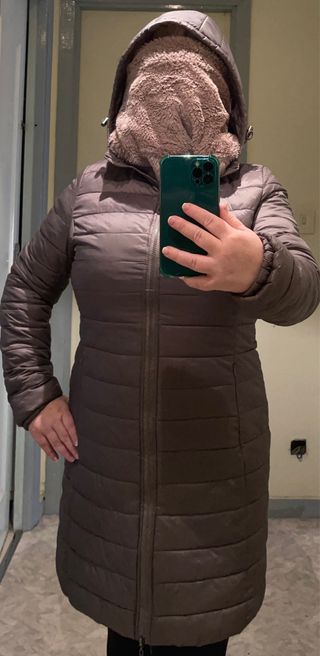 Parka color topo 40/42