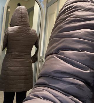 Parka color topo 40/42