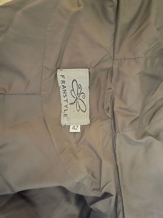 Parka color topo 40/42