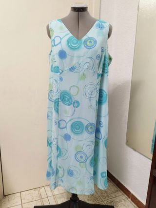 Conjunto vestido y blazer señora talla 50