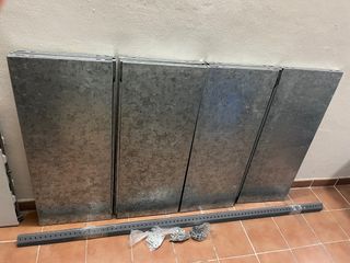 Estanterías robustas 1x0,4x2m