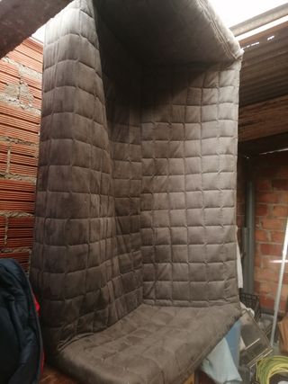 sofá 2 plazas interior e exterior