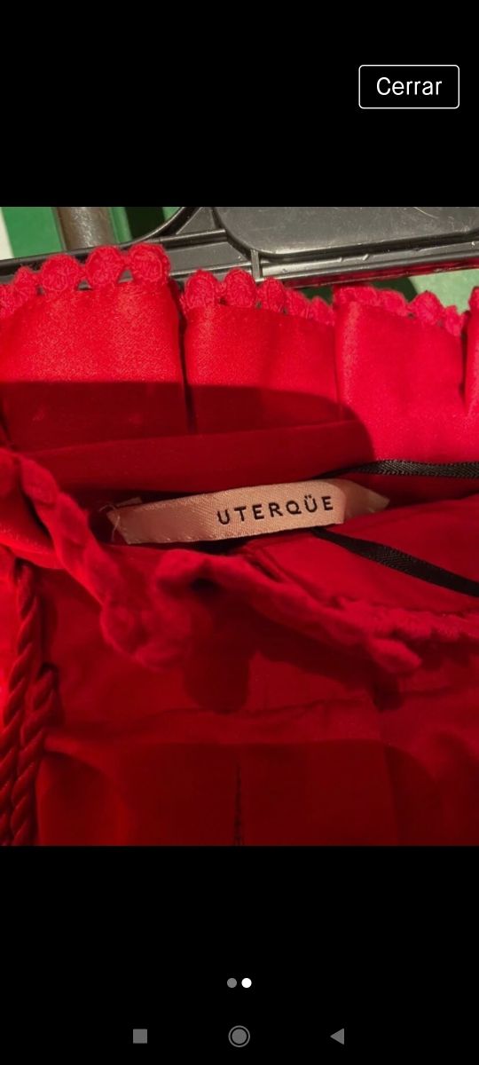 Pantalón raso Uterque