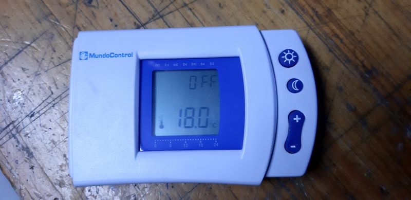 Manual Cronotermostato Instrucciones Termostato Coati 12617