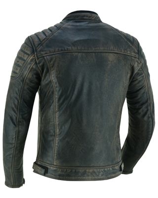 CHAQUETA PIEL MOTO