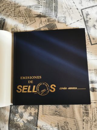 Album sellos España-Andorra 2003