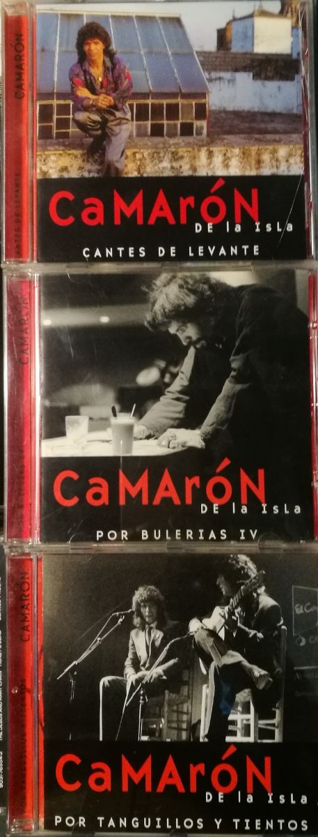 LOTE CD'S CAMARON DE LA ISLA