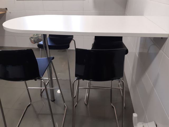 PIE (PARA MESA TIPO BARRA).