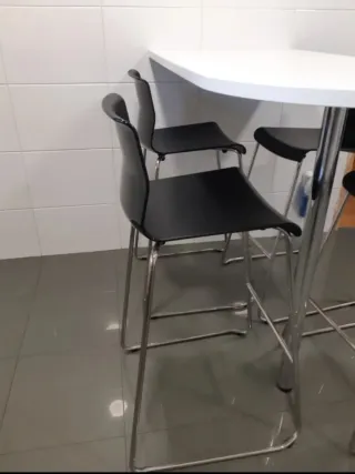 SOLO PIE (para mesa tipo barra).