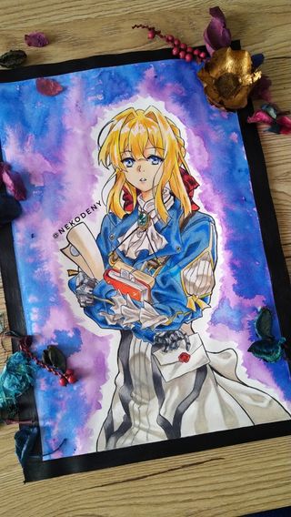 Disegno Violet Evergarden