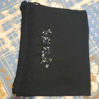 CHAL DE VESTIR LARGO CON LENTEJUELAS