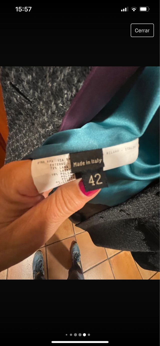 Fantástico abrigo de Etro