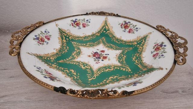 Plato porcelana francesa de Limoges