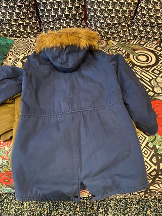 2 Cazadoras ZARA Talla L Azul/Kaki 