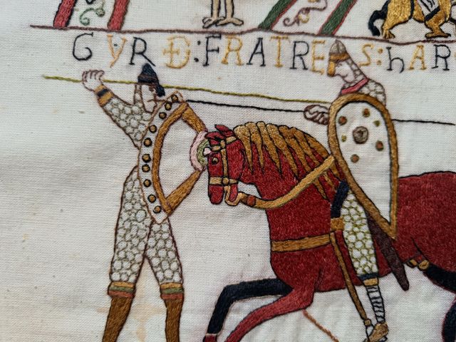 Bordado a mano (artesania) para enmarcar