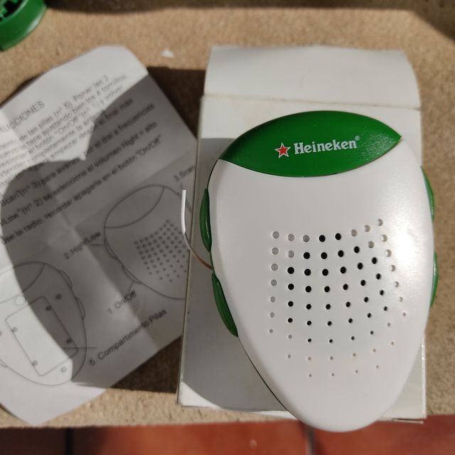  Lote productos cerveza Heineken Cubeta 