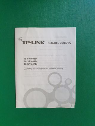 TP-LINK 5 puertos conmutador fast ethernet switch