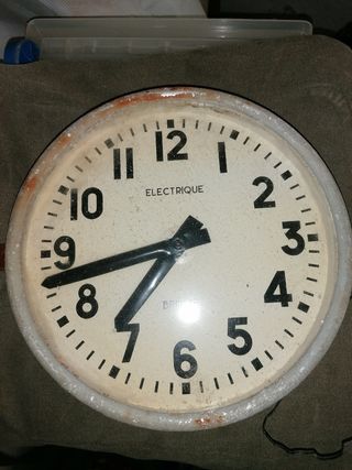 RELOJ ESTACION AÑOS 50 