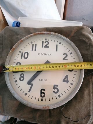 RELOJ ESTACION AÑOS 50 