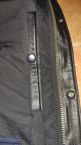 Chaleco custom piel auténtica