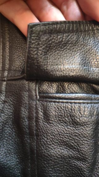 Chaleco custom piel auténtica