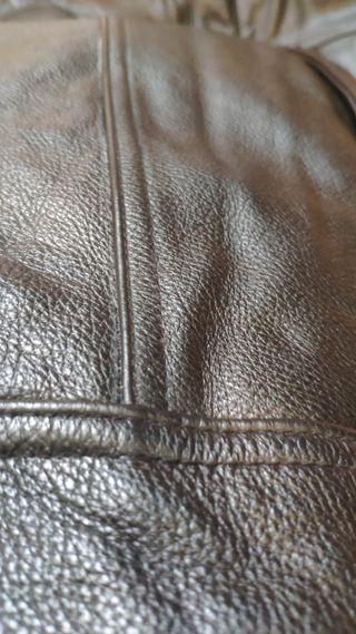 Chaleco custom piel auténtica