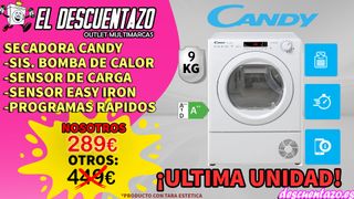 SECADORA CANDY 9KG A++