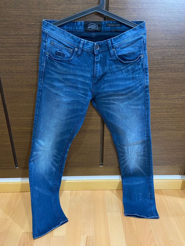 Vaqueros Superdry slim W32 L30